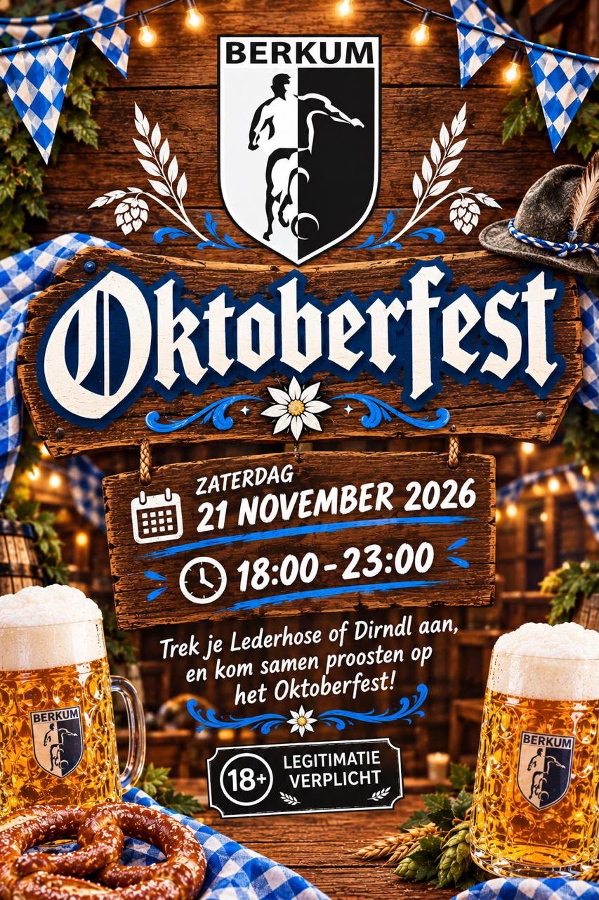 VV Berkum maakt zich op voor het Oktoberfest