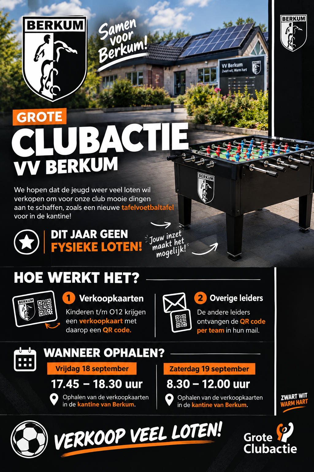Grote Clubactie VV Berkum van start!