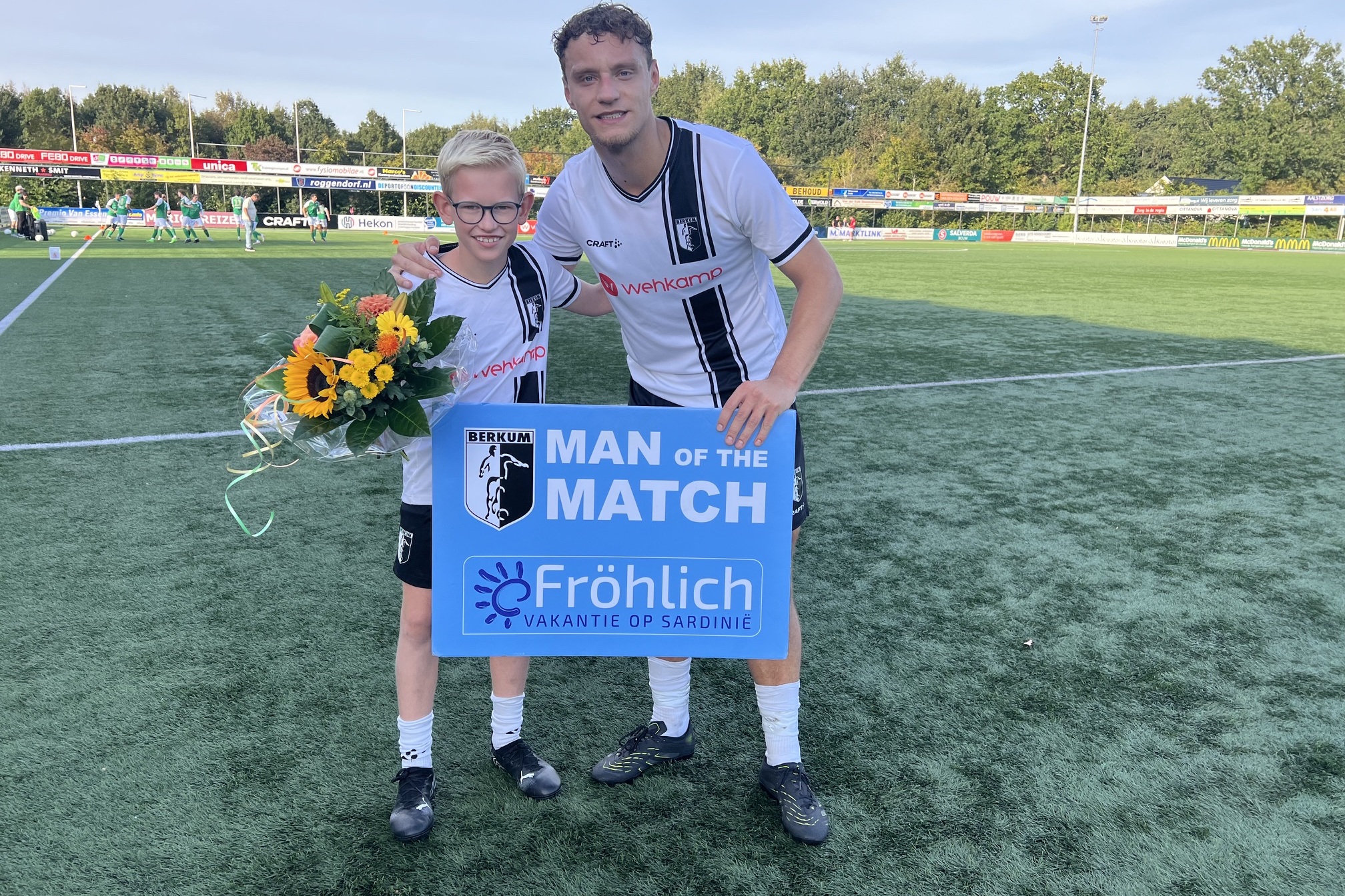 Randy Vink op 100 competitiegoals!