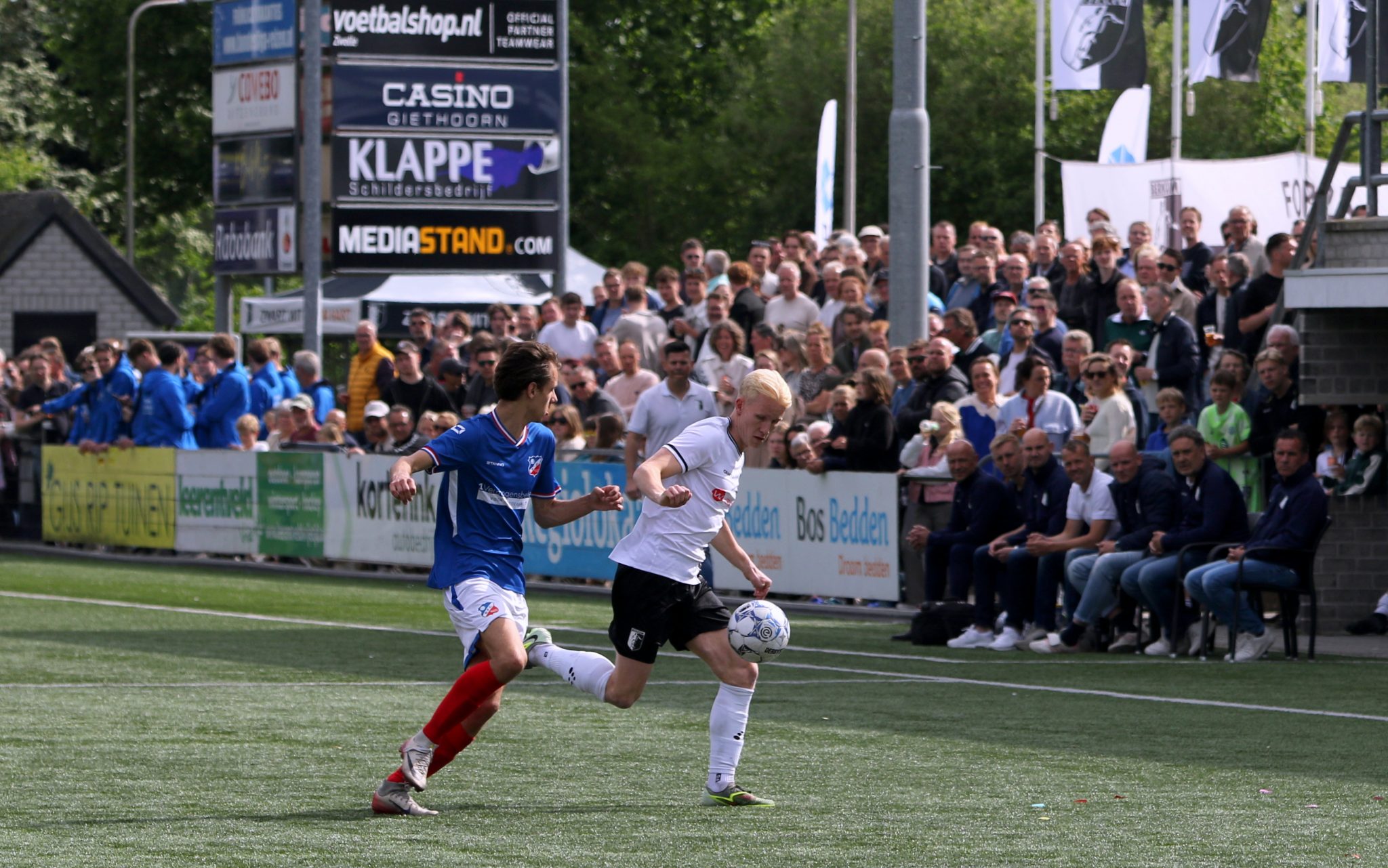 Kampioen Berkum ontvangt bedreigd Roda ‘46