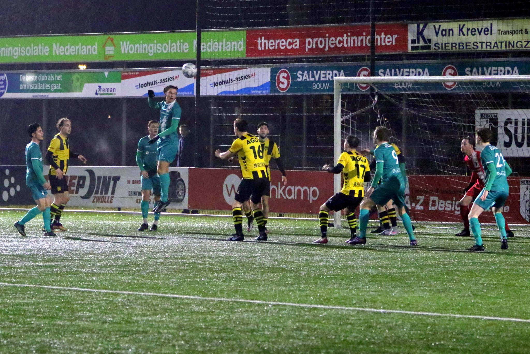 Oefenwinst Berkum 1 tegen DVS' 33