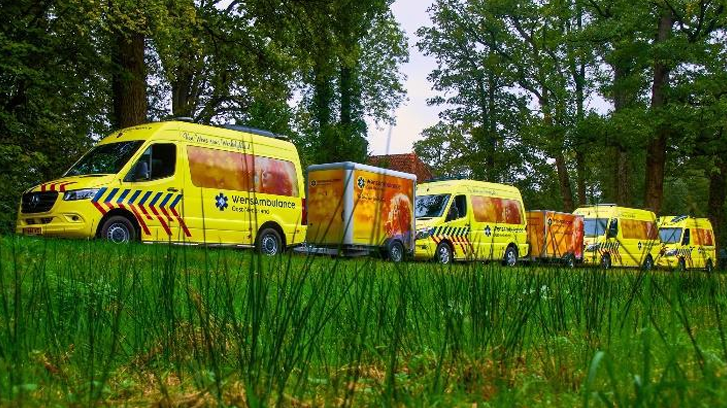 WensAmbulance Oost-Nederland nieuw goede doel van Veld 2