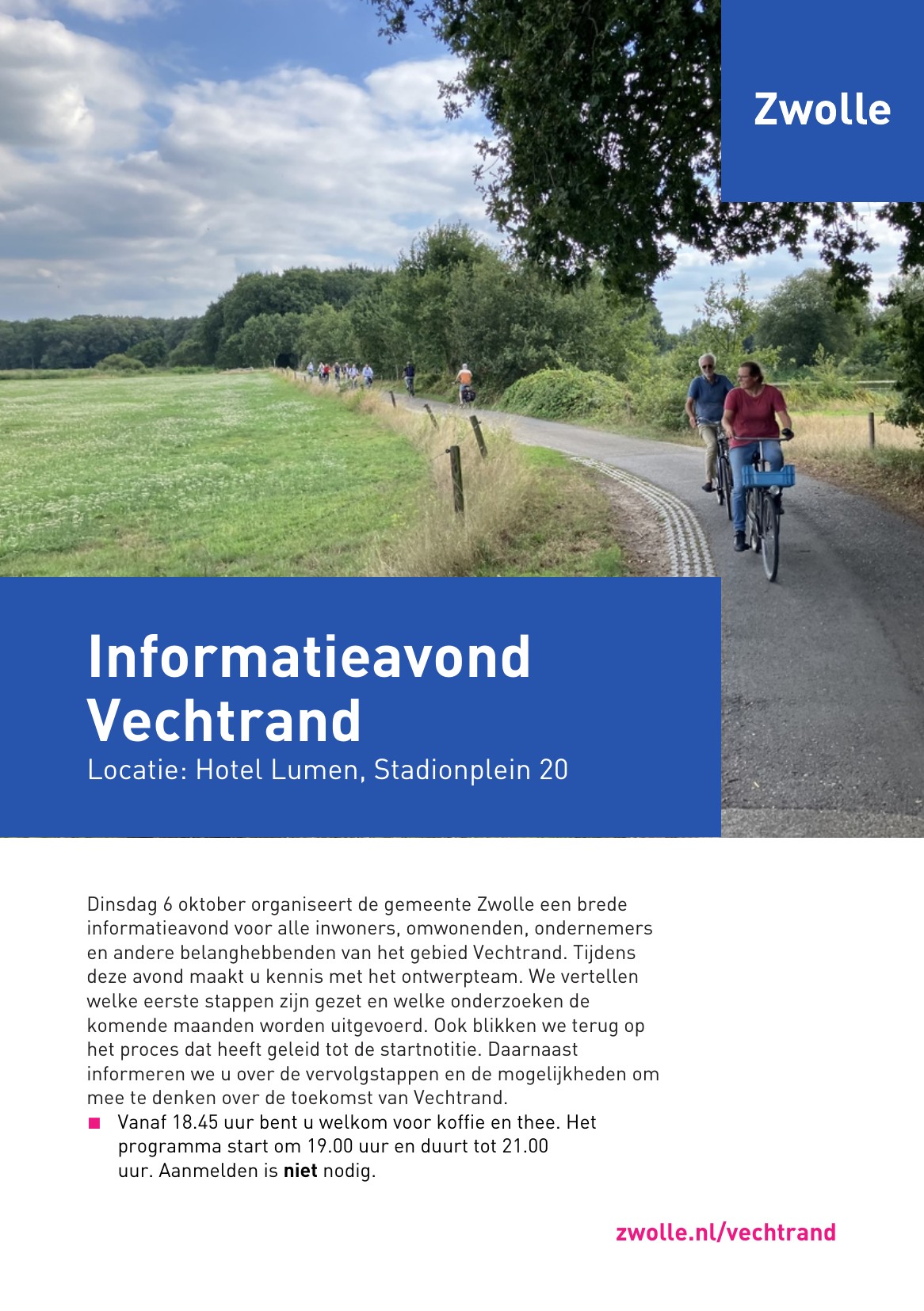 VV Berkum denkt mee over de ontwikkeling van Vechtrand