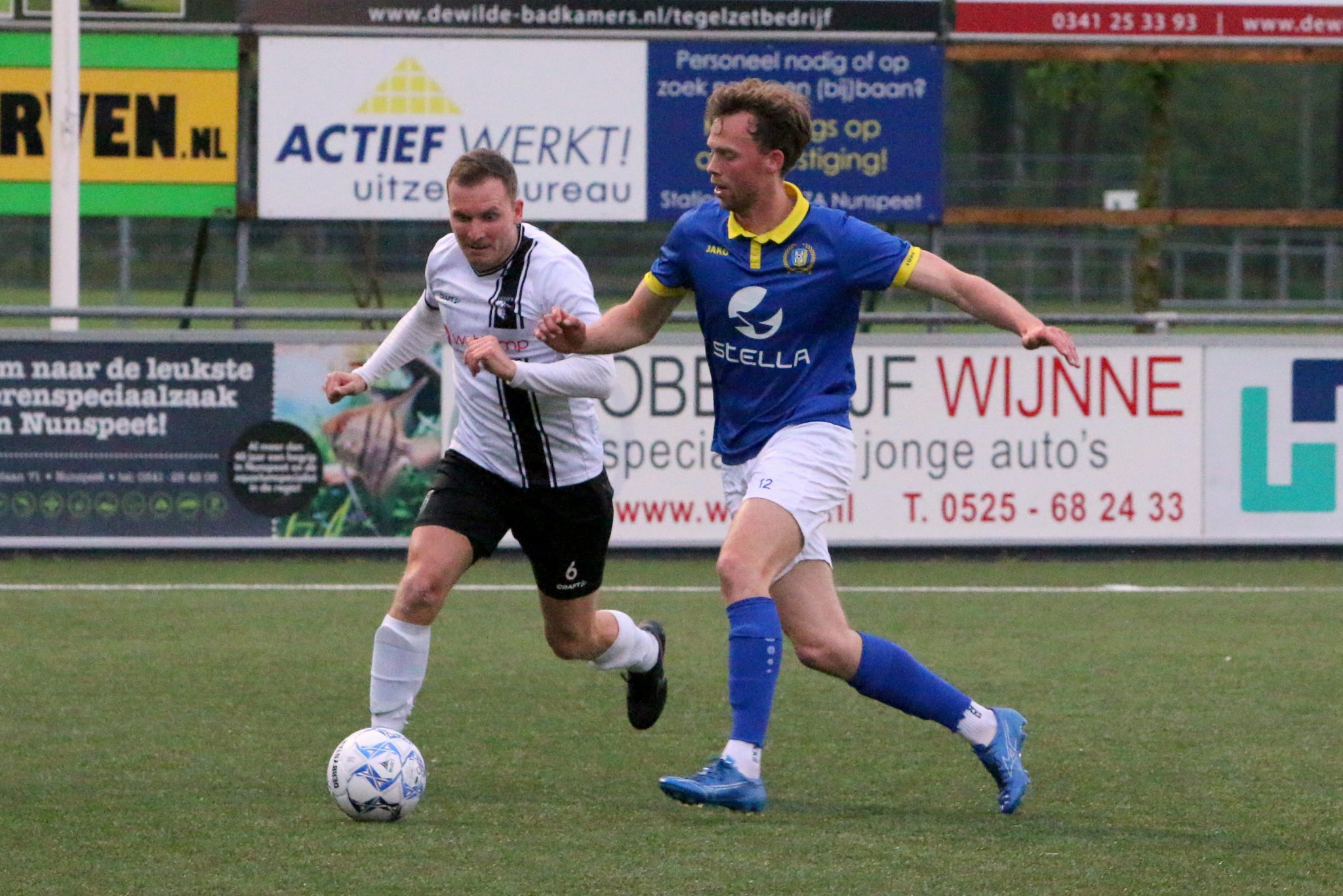 Oefenwinst Berkum tegen Nunspeet