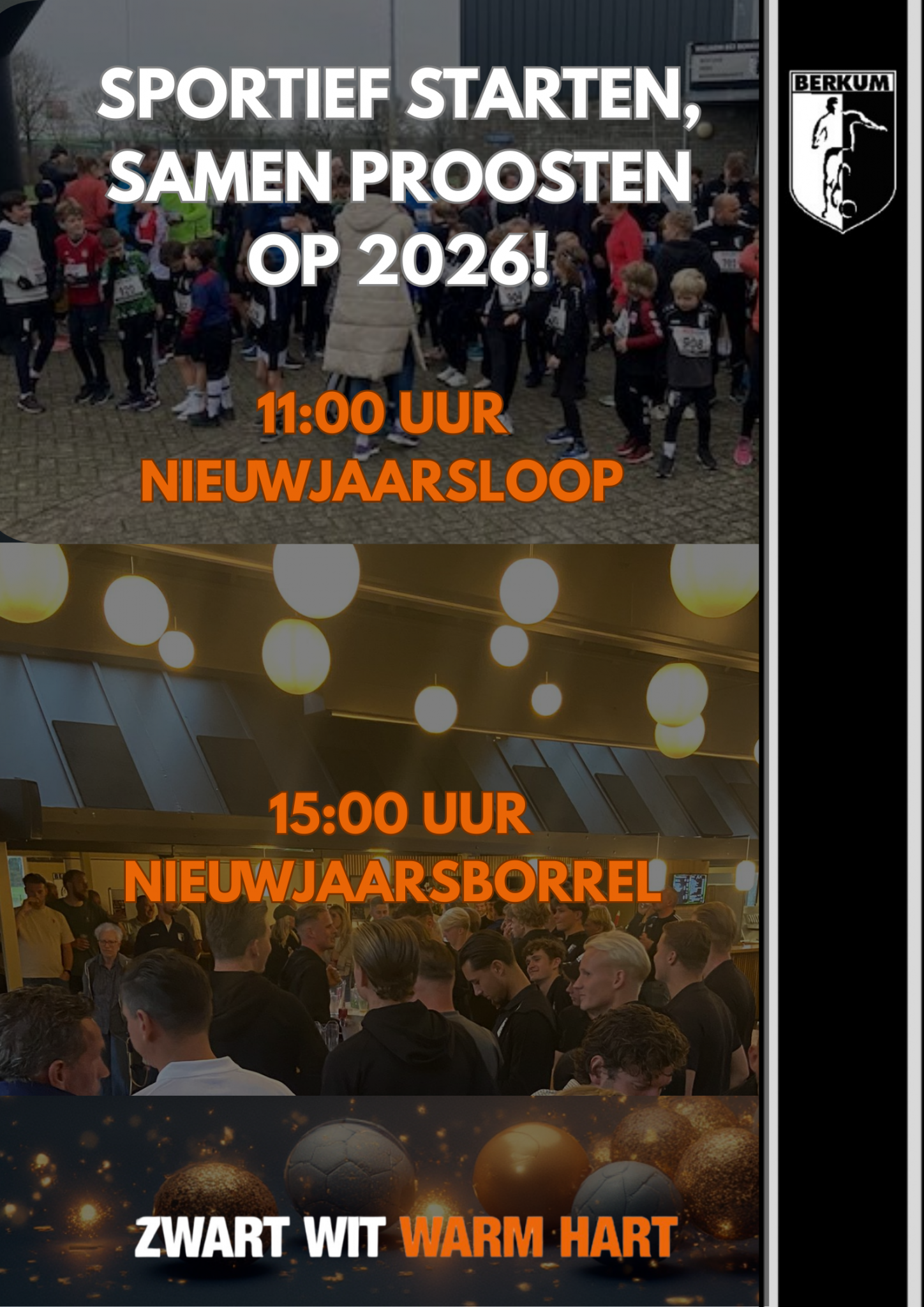 ✨ Nieuwjaarsloop & Nieuwjaarsreceptie – 3 januari 2026 ✨