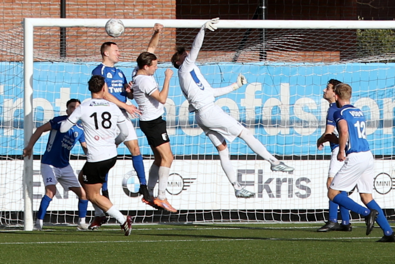 Berkum ontsnapt met punt bij Veensche Boys